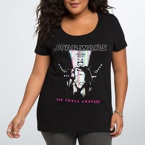Torrid Star Wars, the force awakens Phasma t-shirt